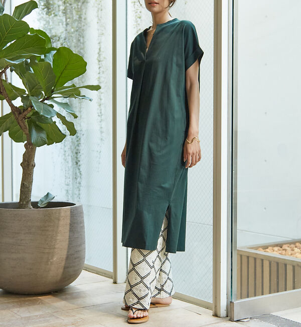 abahouse mavie「レースイージーストレートパンツ」|その他|