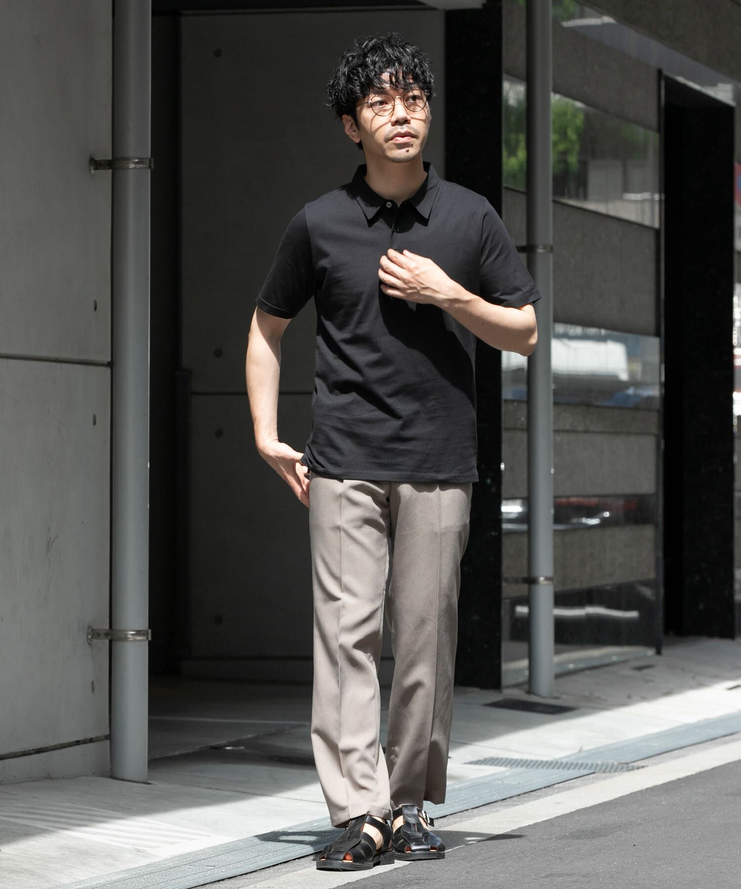 URBAN RESEARCH ROSSO「『XLサイズあり』『UR TECH』汗ジミ防止ポロシャツ」|ポロシャツ|