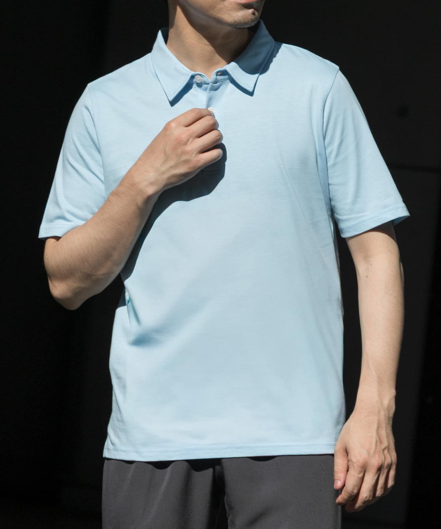 URBAN RESEARCH ROSSO「『XLサイズあり』『UR TECH』汗ジミ防止ポロシャツ」|ポロシャツ|