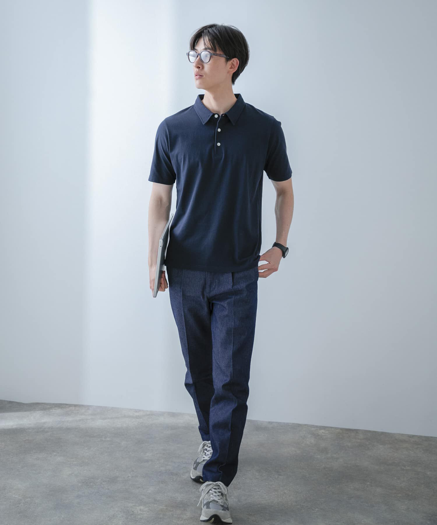 URBAN RESEARCH ROSSO「『XLサイズあり』『UR TECH』汗ジミ防止ポロシャツ」|ポロシャツ|