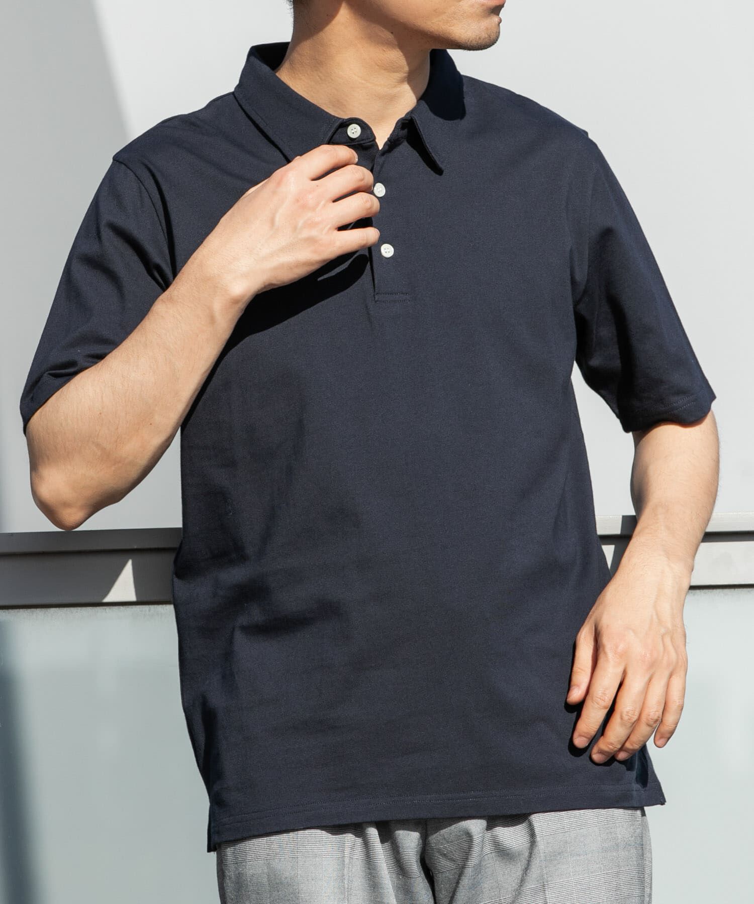 URBAN RESEARCH ROSSO「『XLサイズあり』『UR TECH』汗ジミ防止ポロシャツ」|ポロシャツ|