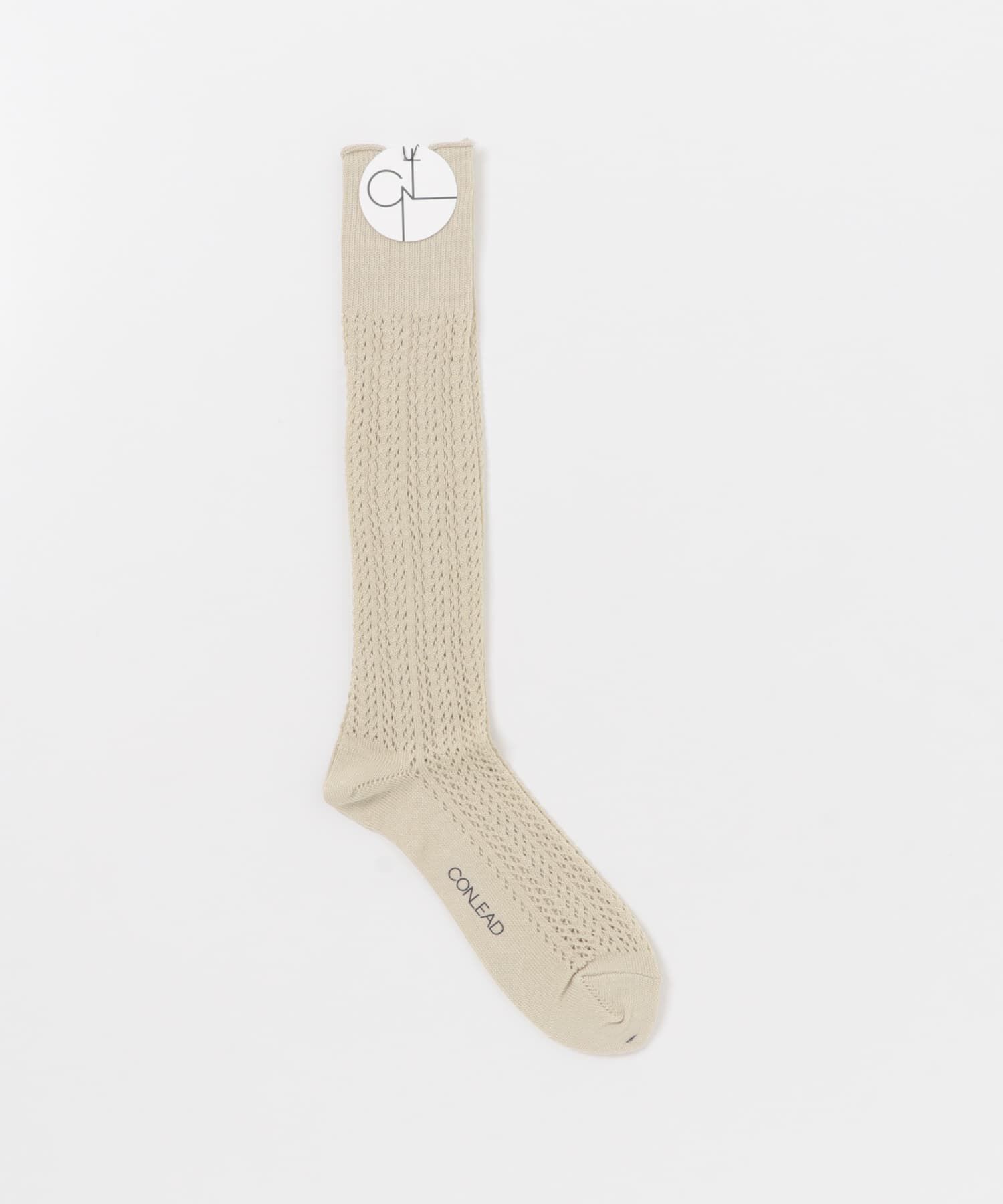 URBAN RESEARCH「CONLEAD　LACE LONG」|ソックス|ベージュ系その他