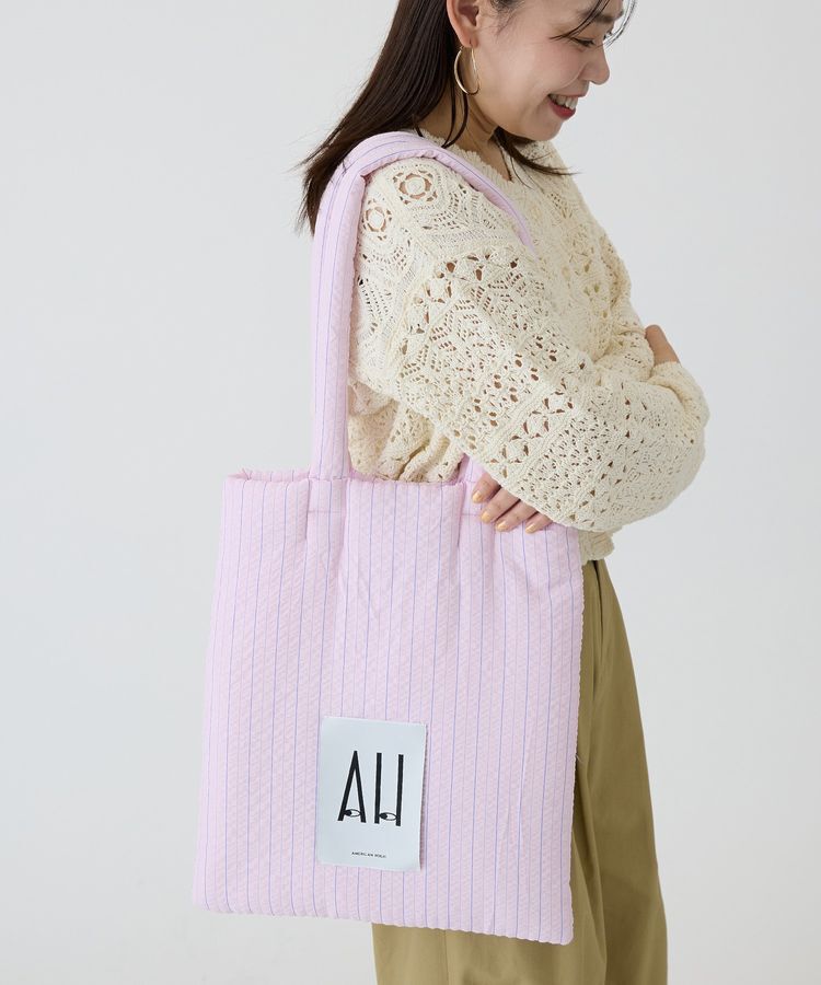 AMERICAN HOLIC「パテッドホリホリトートバッグ」|トートバッグ|Pink