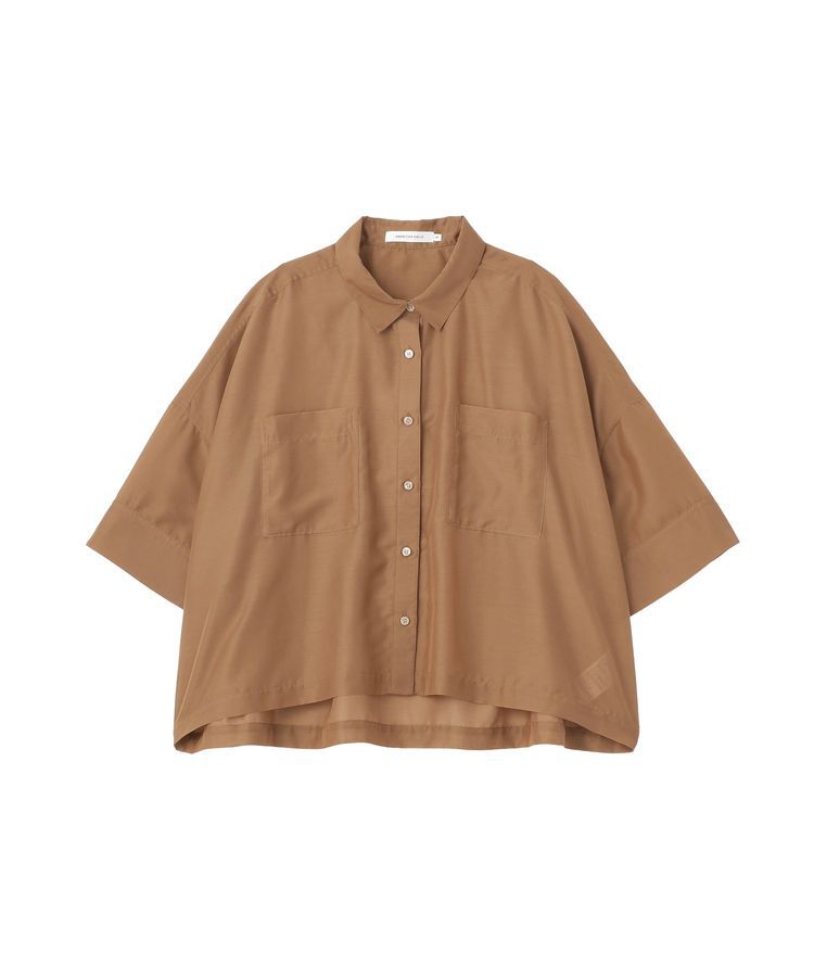 AMERICAN HOLIC「【WEB限定】Wポケットシアー半袖シャツ」|シャツ・ブラウス|