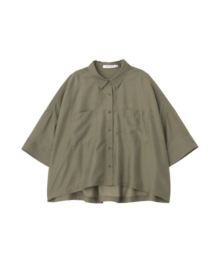 AMERICAN HOLIC「【WEB限定】Wポケットシアー半袖シャツ」|シャツ・ブラウス|
