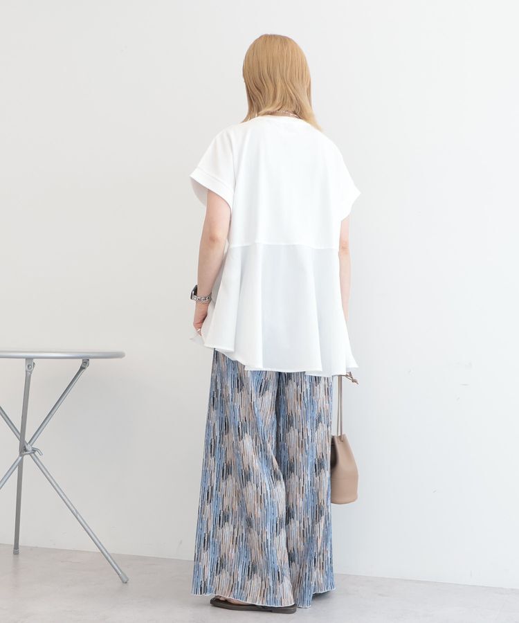 AMERICAN HOLIC「アシンメトリーペプラム ドッキングプルオーバー」|Tシャツ・カットソー|