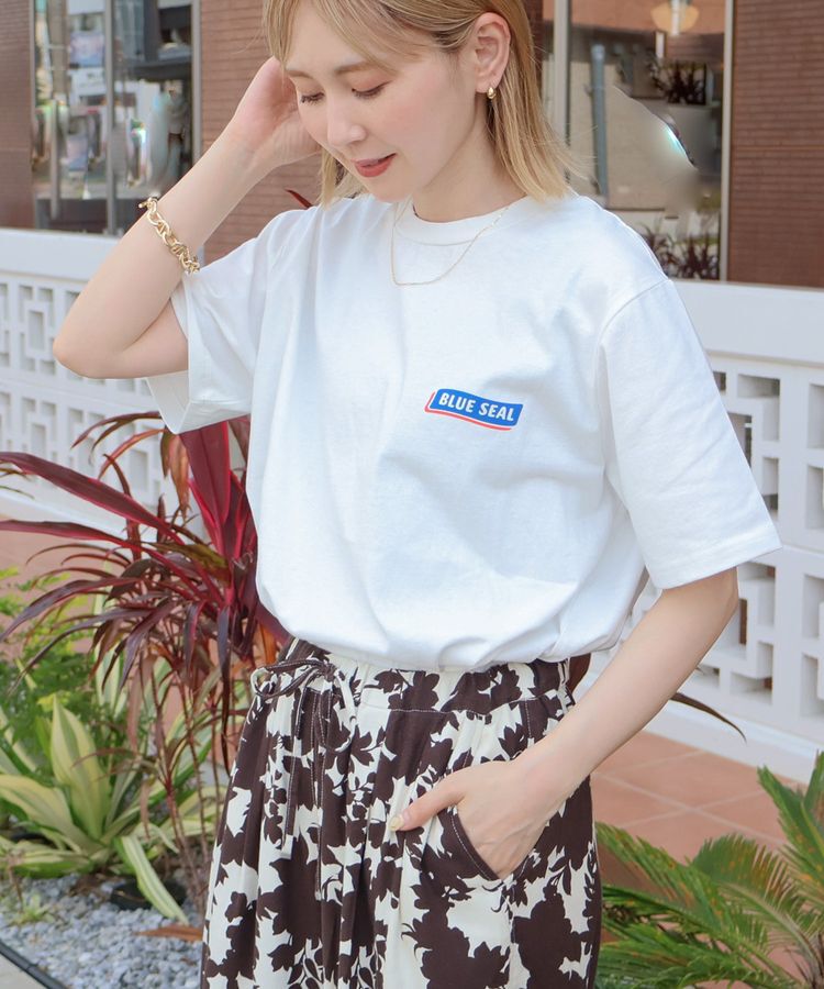 AMERICAN HOLIC「【BLUE SEAL】ShopグラフィックTシャツ」|Tシャツ・カットソー|