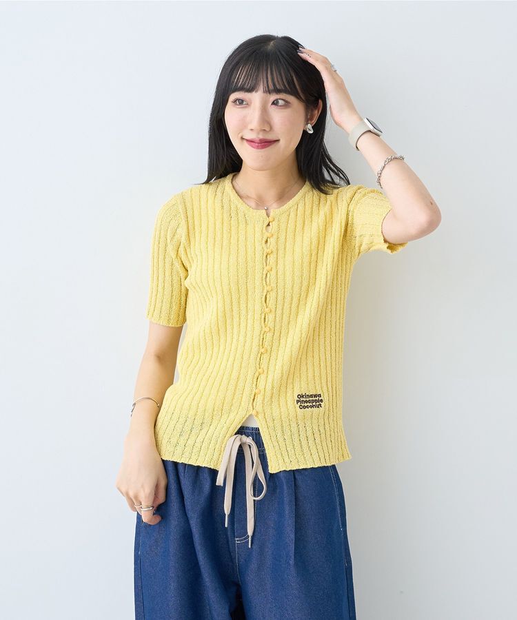 AMERICAN HOLIC「【BLUE SEAL】メランジニットプルオーバー」|ニット・セーター|