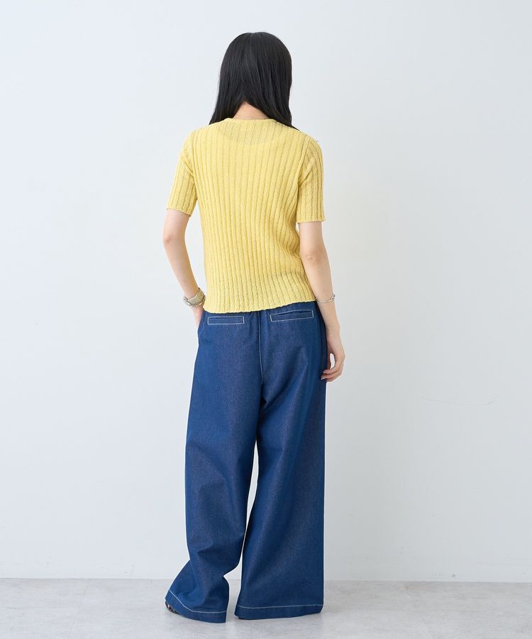AMERICAN HOLIC「【BLUE SEAL】メランジニットプルオーバー」|ニット・セーター|