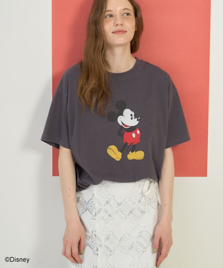AMERICAN HOLIC「【Mickey&Friends】フロントバックプリントTシャツ」|Tシャツ・カットソー|