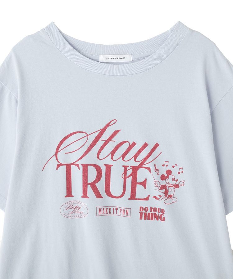 AMERICAN HOLIC「【Mickey&Friends】ビンテージ加工アソートプリントTシャツ」|Tシャツ・カットソー|