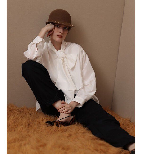 allureville「ウールスタッズジョッキーキャップ」|ハット|