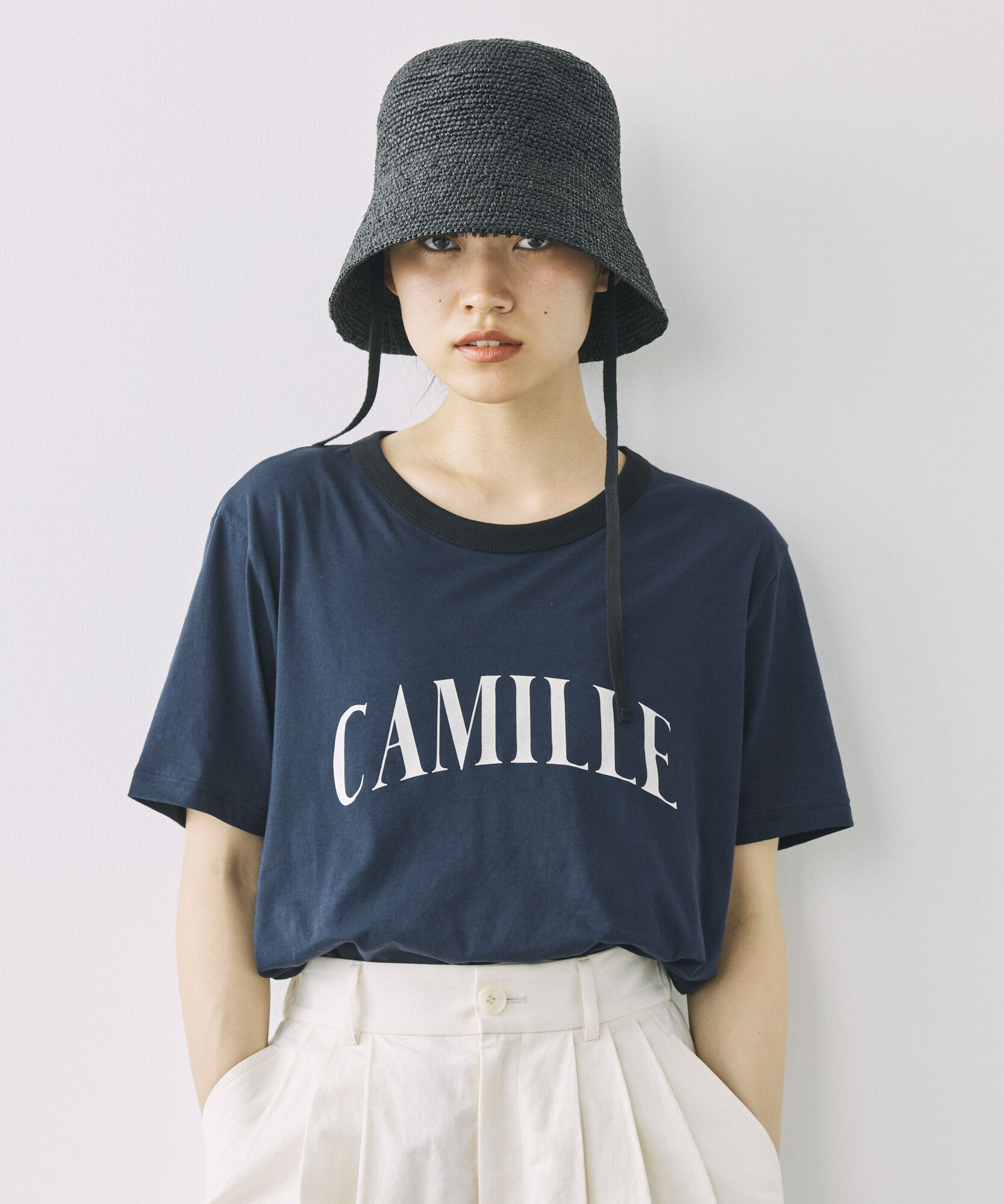 BABYLONE「CAMILLEバイカラーTシャツ」|Tシャツ・カットソー|ﾈｲﾋﾞｰ