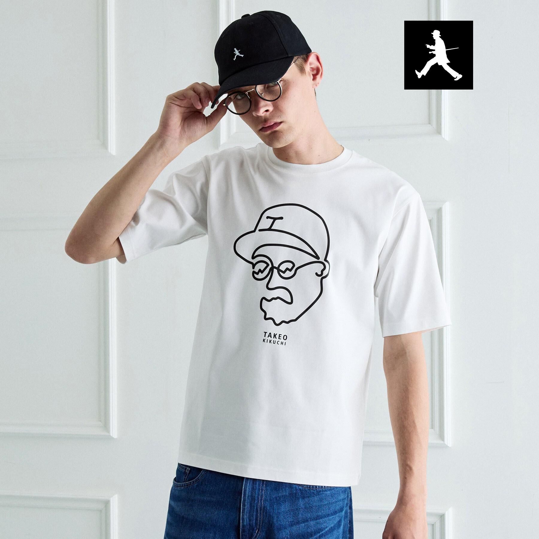 TAKEO KIKUCHI「【BOWLER HAT LABEL】アイスクリアコットン ワンストローク 半袖Tシャツ」|Tシャツ・カットソー|