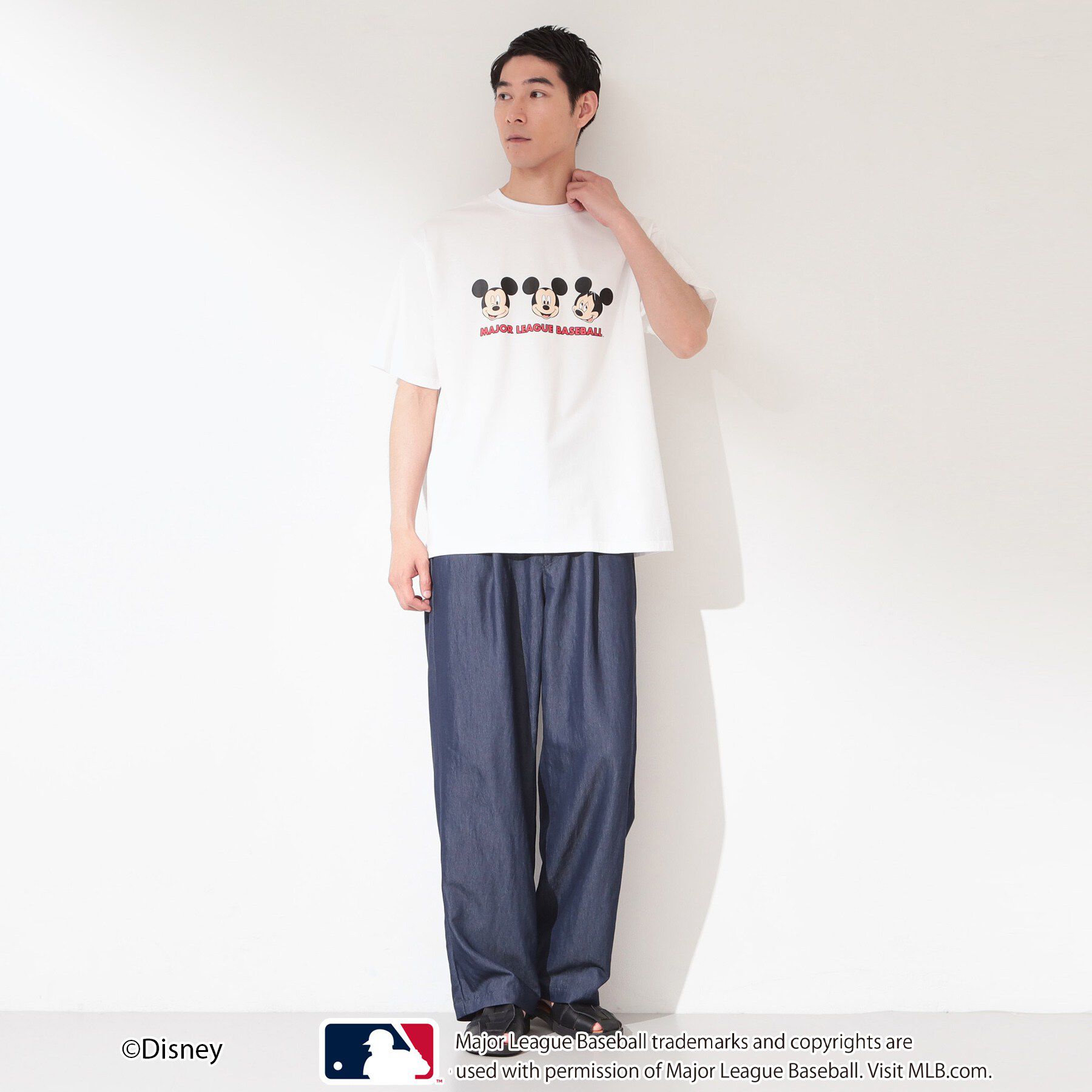 THE SHOP TK「【Disney】【MLB】スペシャルデザイン半袖Tシャツ」|Tシャツ・カットソー|