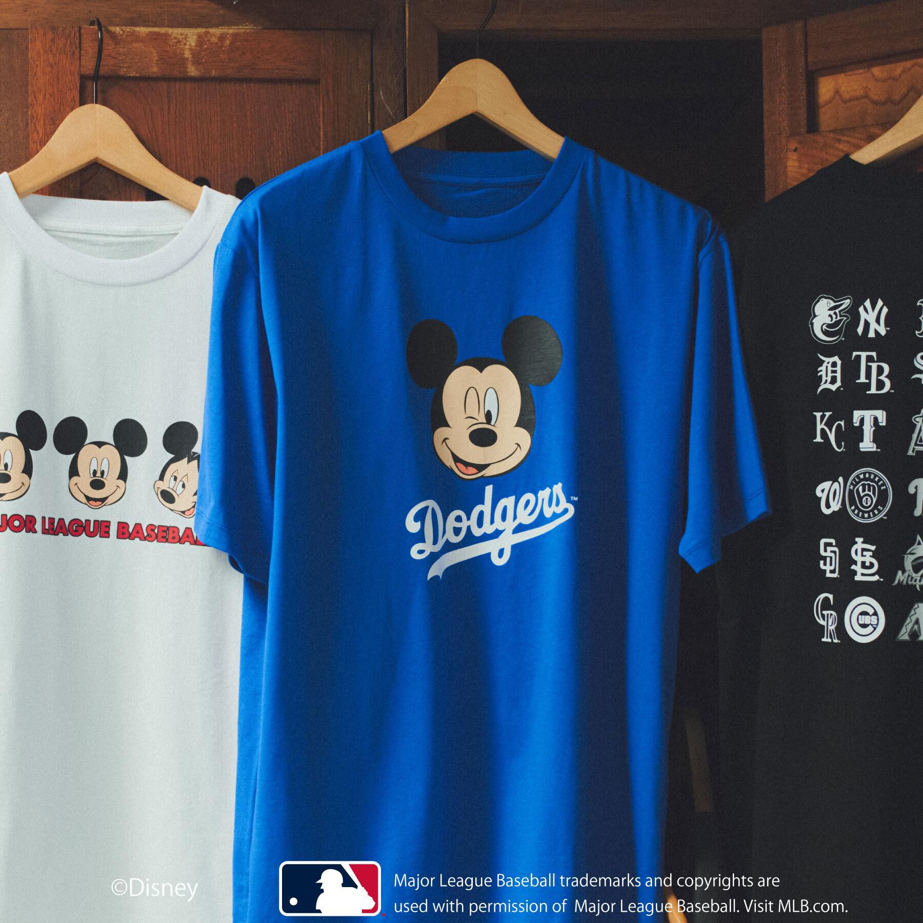 THE SHOP TK「【Disney】【MLB】スペシャルデザイン半袖Tシャツ」|Tシャツ・カットソー|ブルー(093)
