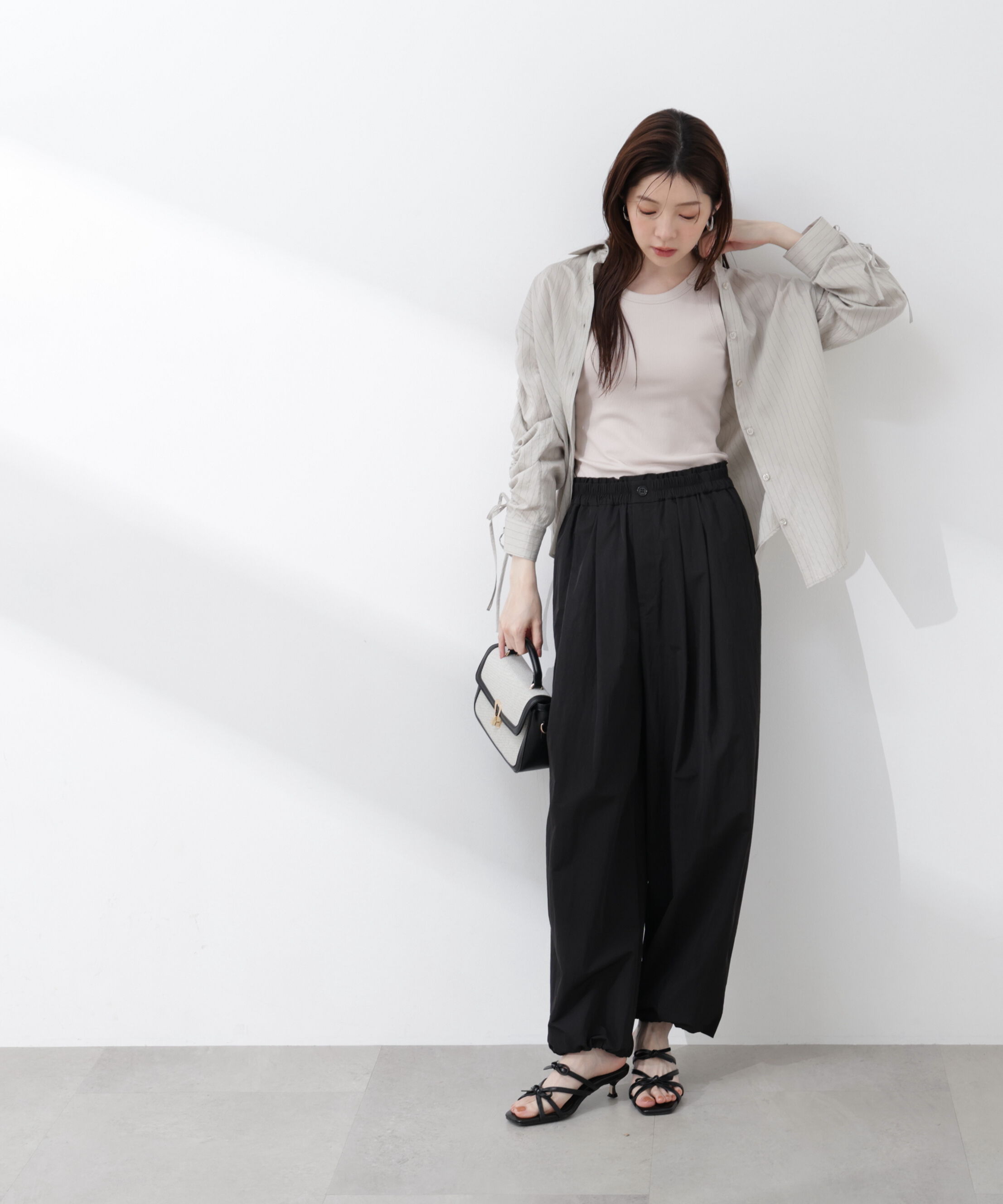 PROPORTION BODY DRESSING「〈a/mie〉カップ付きアメスリ 26SS」|Tシャツ・カットソー|