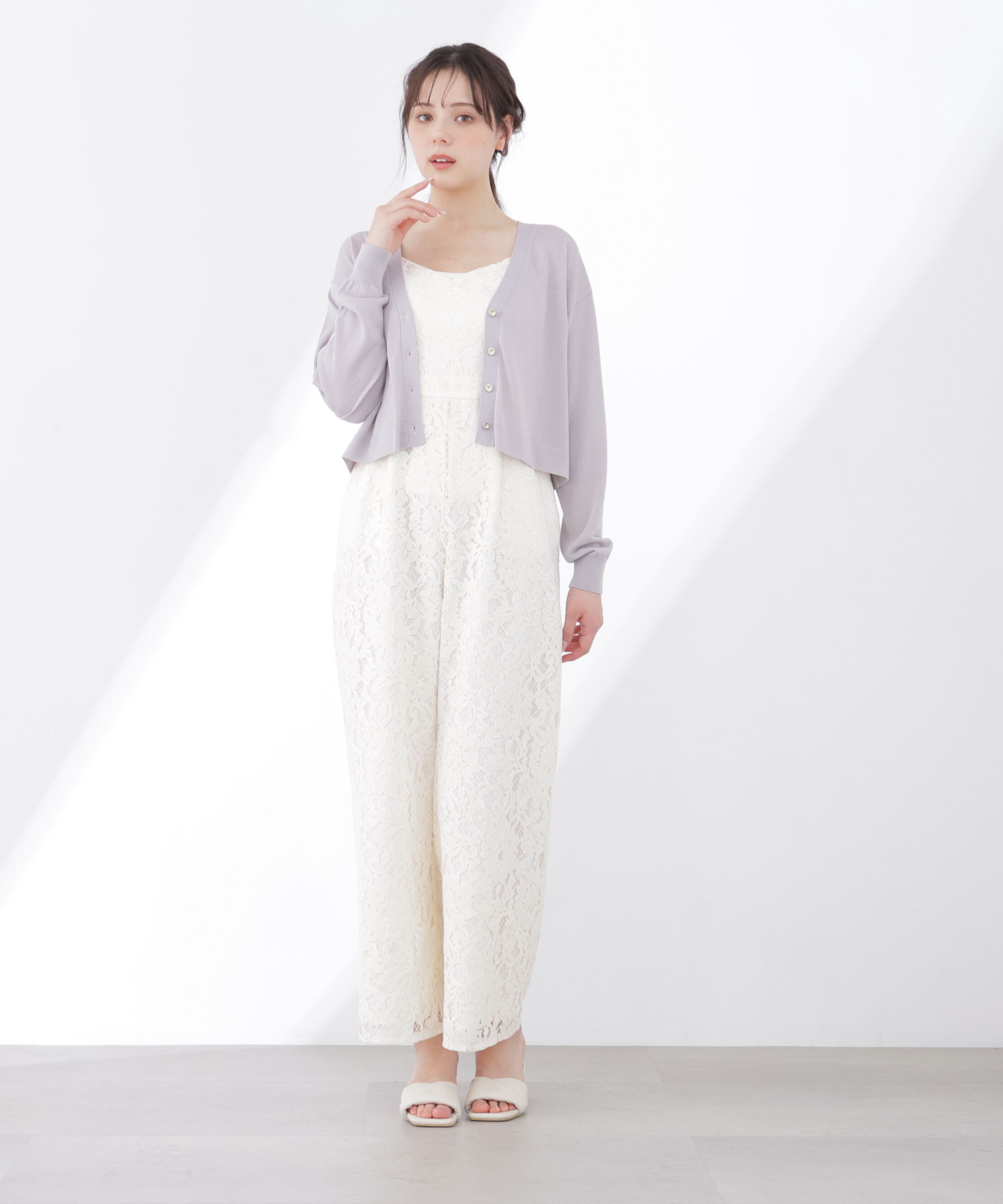 PROPORTION BODY DRESSING「＜青島心さん着用＞＜UVカット＞シアーカーディガン」|カーディガン|