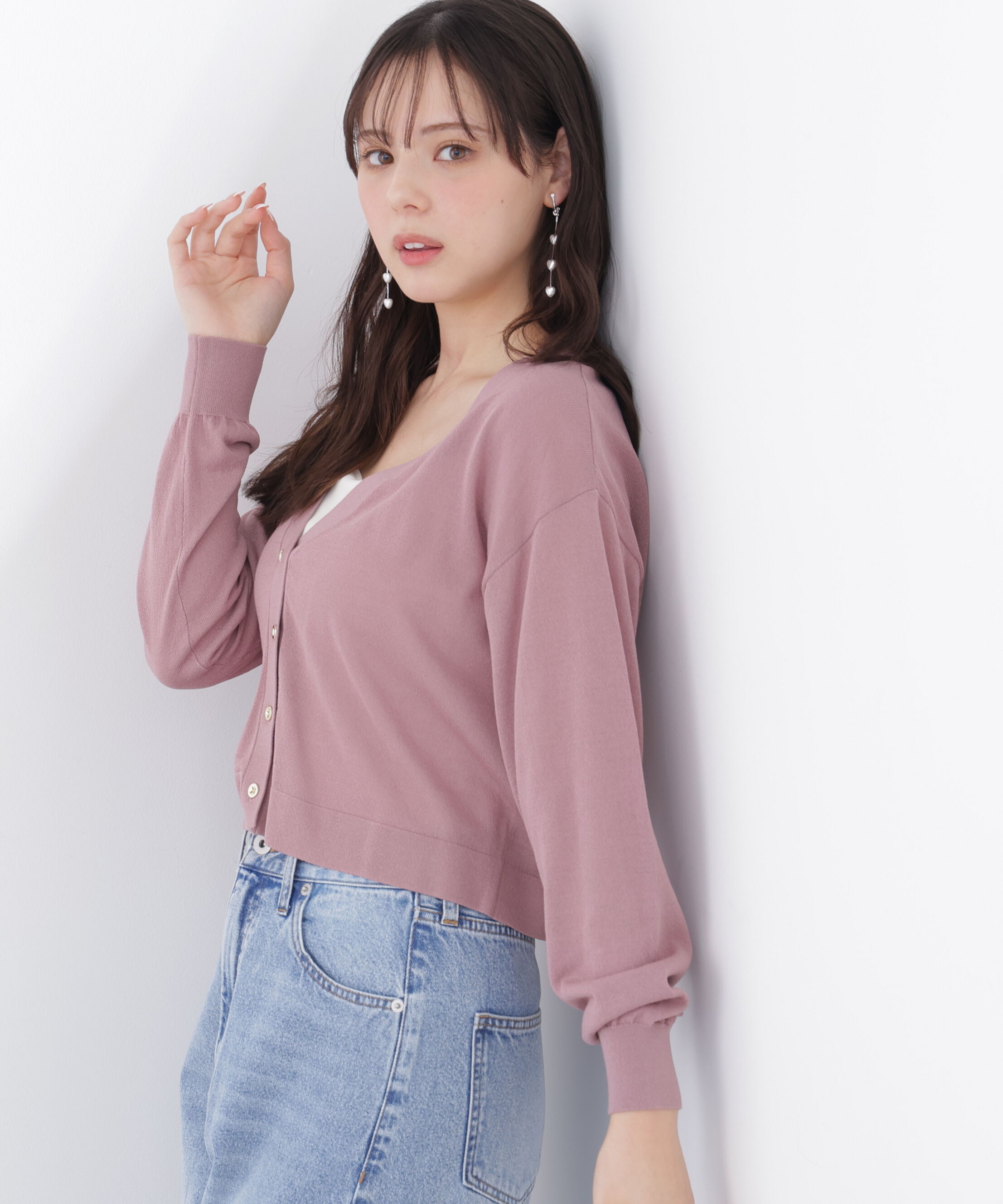 PROPORTION BODY DRESSING「＜青島心さん着用＞＜UVカット＞シアーカーディガン」|カーディガン|