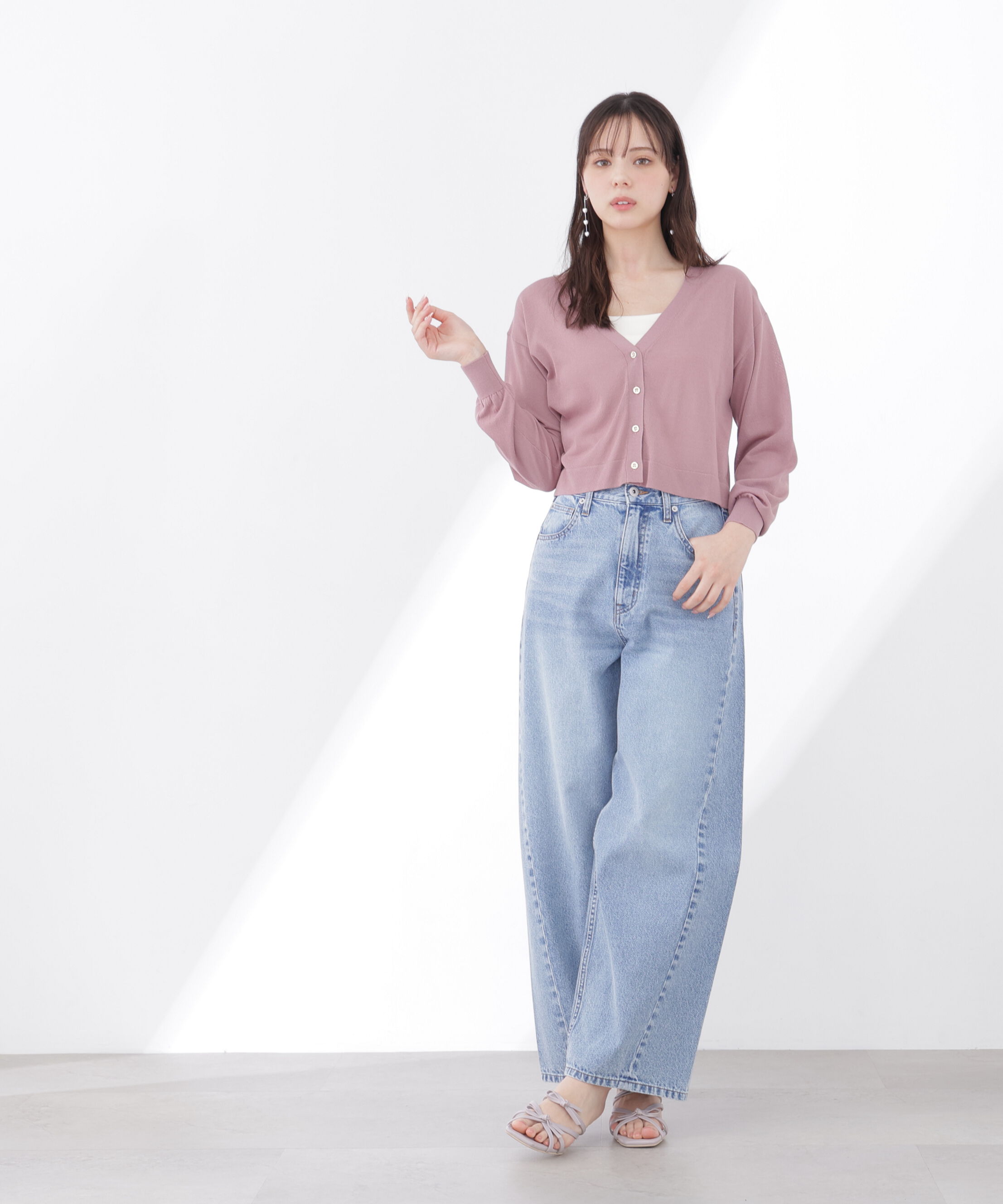 PROPORTION BODY DRESSING「＜青島心さん着用＞＜UVカット＞シアーカーディガン」|カーディガン|
