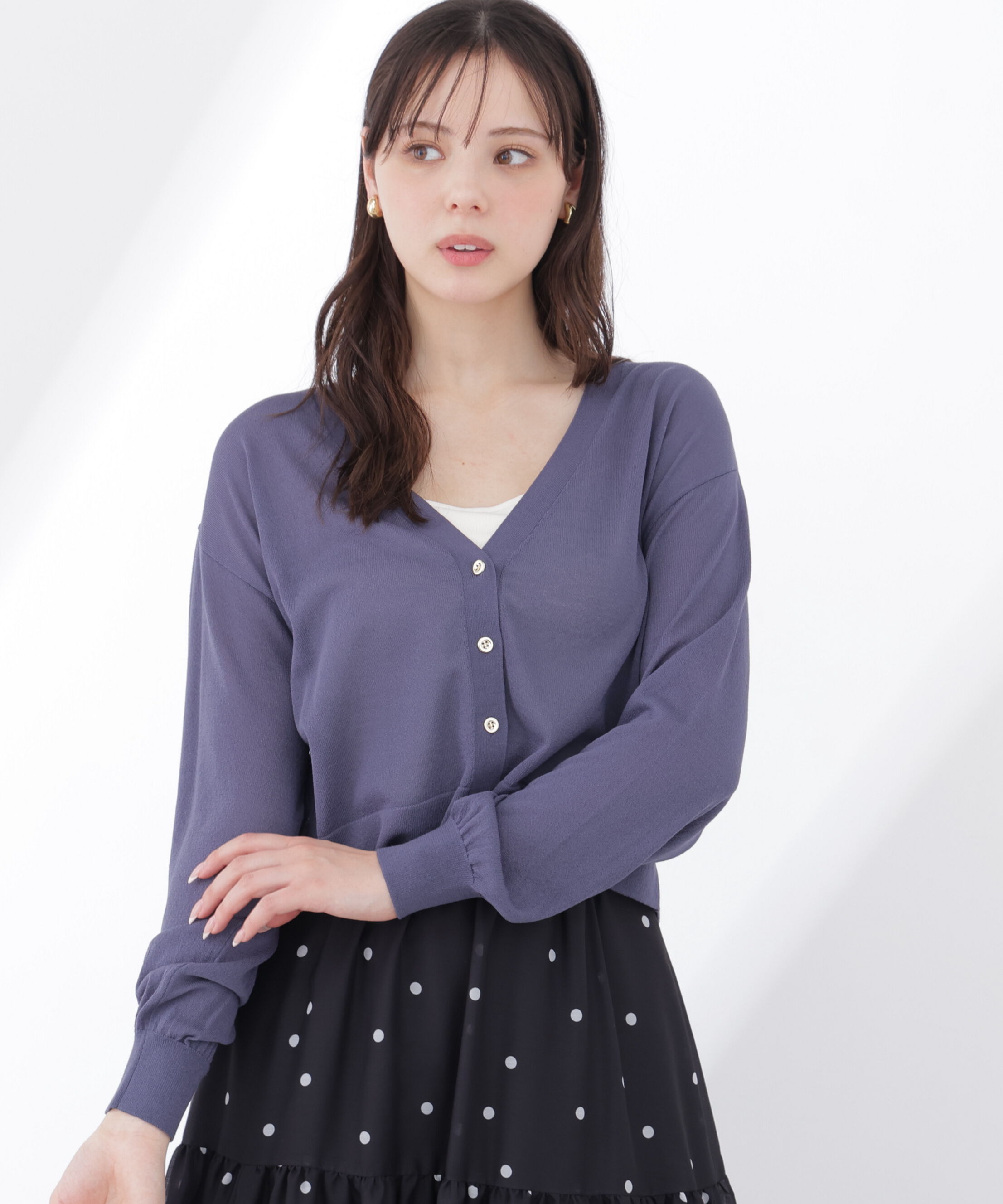 PROPORTION BODY DRESSING「＜青島心さん着用＞＜UVカット＞シアーカーディガン」|カーディガン|