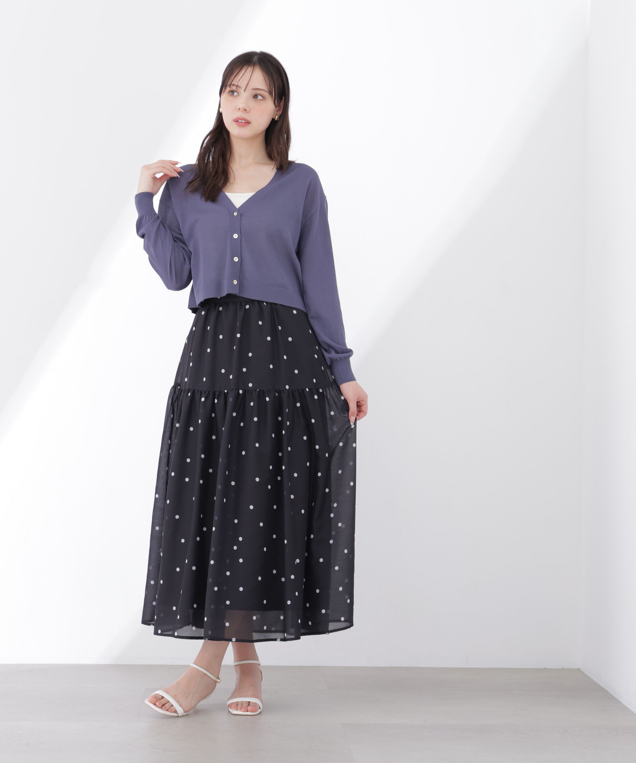 PROPORTION BODY DRESSING「＜青島心さん着用＞＜UVカット＞シアーカーディガン」|カーディガン|
