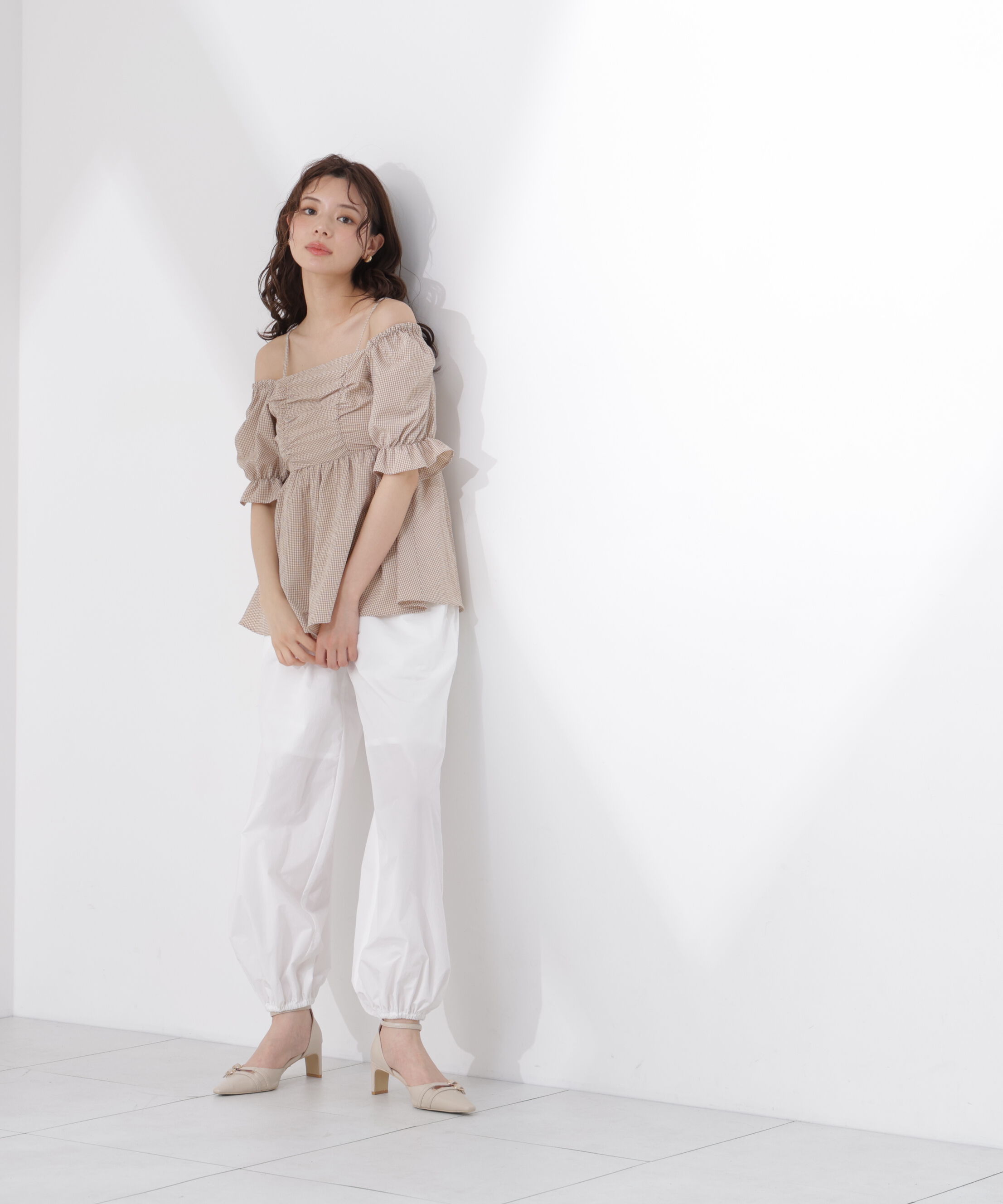 PROPORTION BODY DRESSING「〈a/mie〉イージージョガーパンツ」|その他|