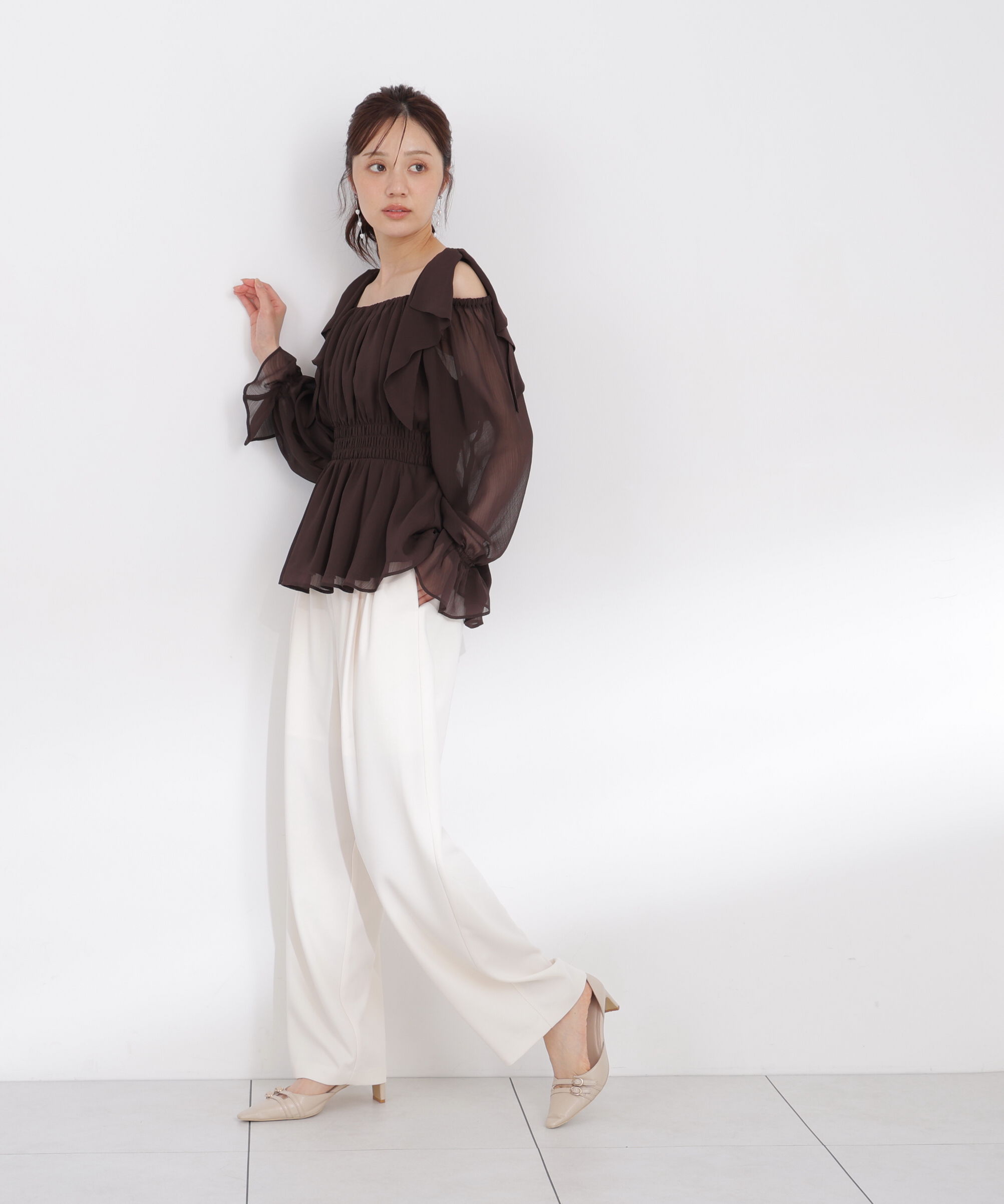 PROPORTION BODY DRESSING「＜中川紅葉さん着用＞〈a/mie〉イージーバレルパンツ」|その他|