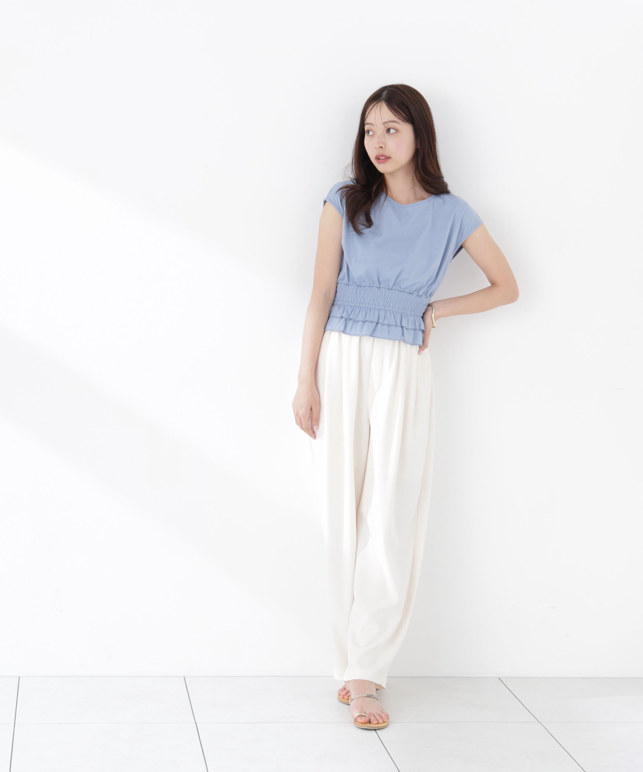 PROPORTION BODY DRESSING「＜中川紅葉さん着用＞〈a/mie〉イージーバレルパンツ」|その他|