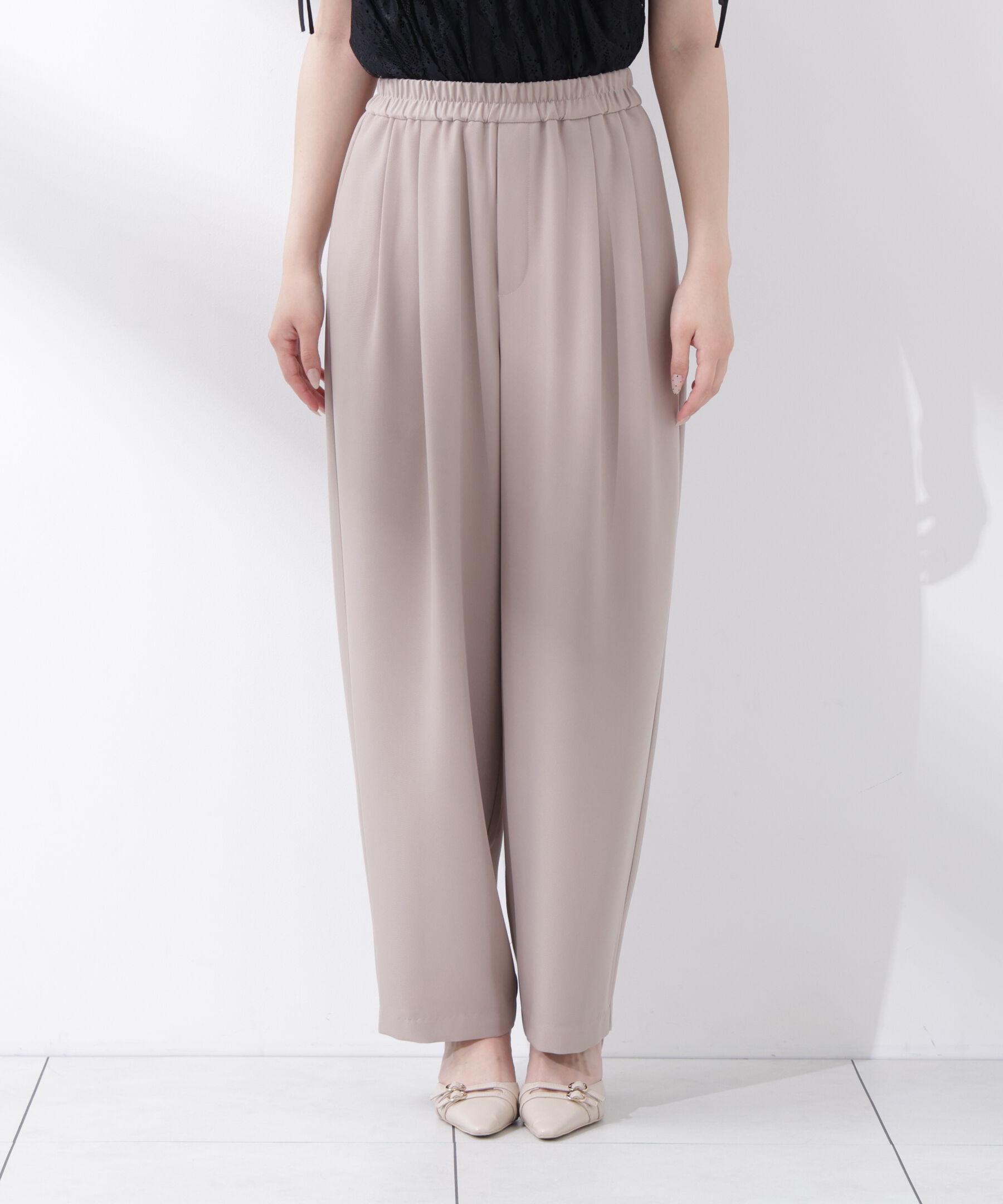 PROPORTION BODY DRESSING「＜中川紅葉さん着用＞〈a/mie〉イージーバレルパンツ」|その他|