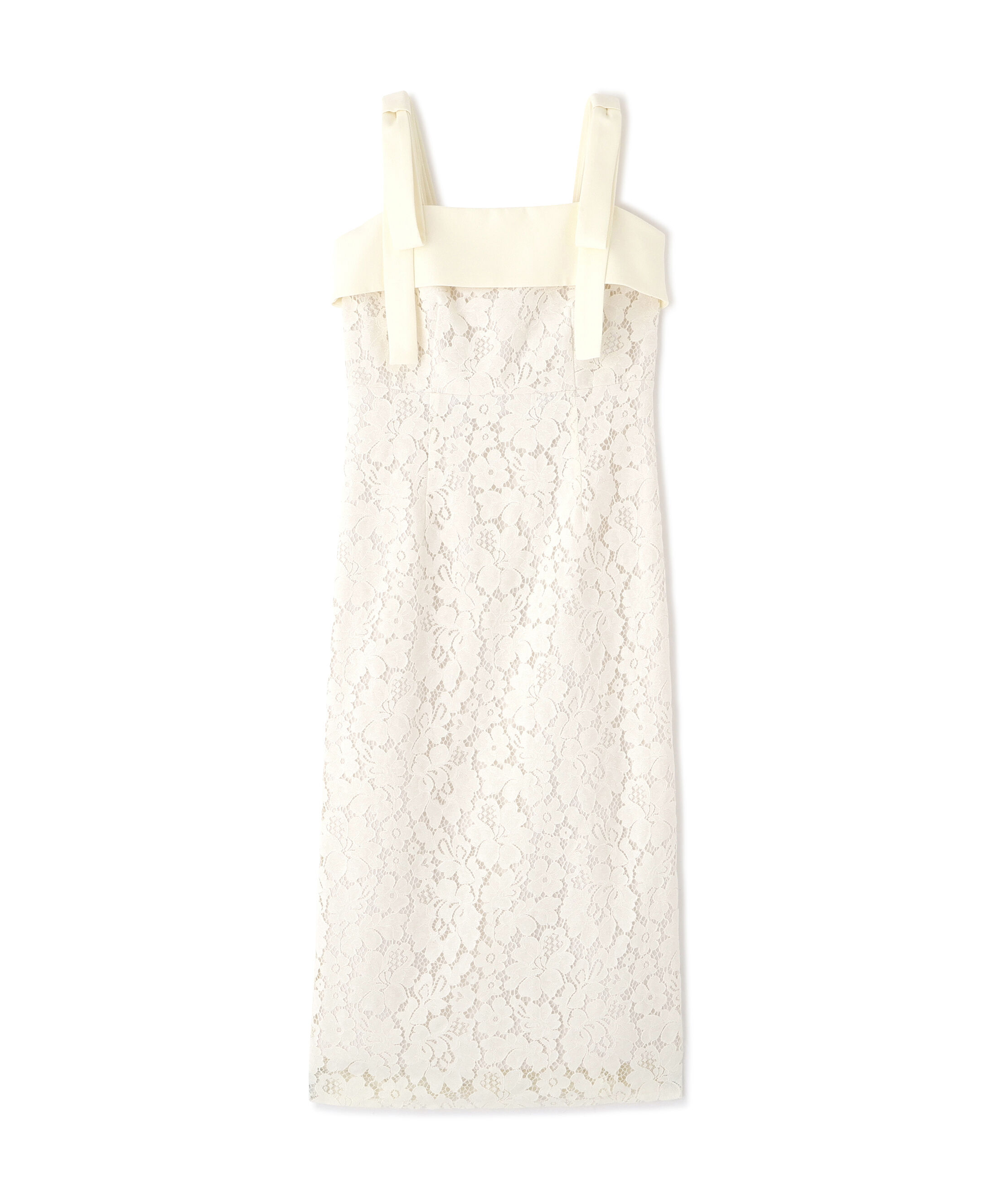 PROPORTION BODY DRESSING「リボン付きレースワンピース」|ワンピース|