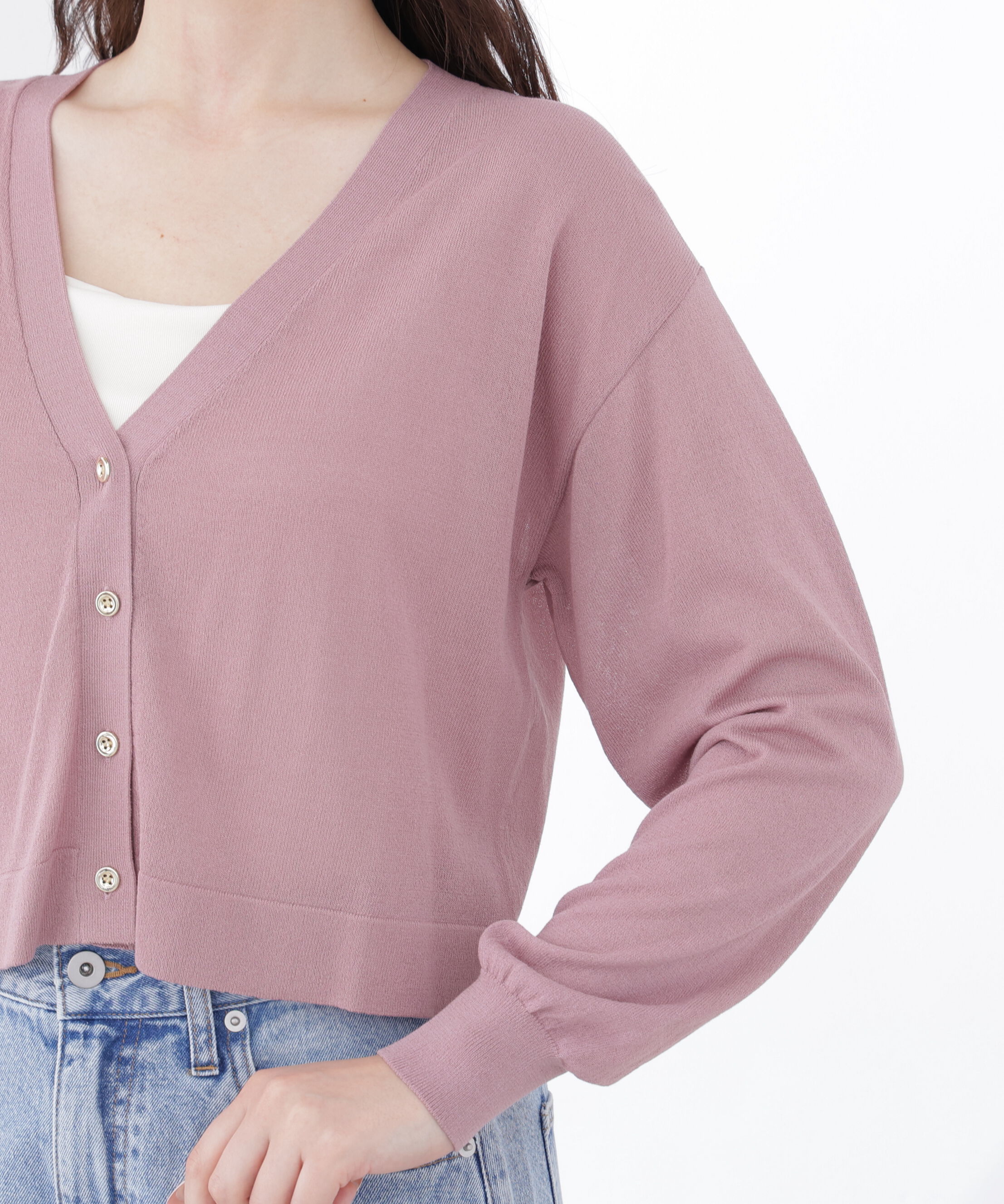 PROPORTION BODY DRESSING「＜UVカット＞シアーカーディガン」|カーディガン|