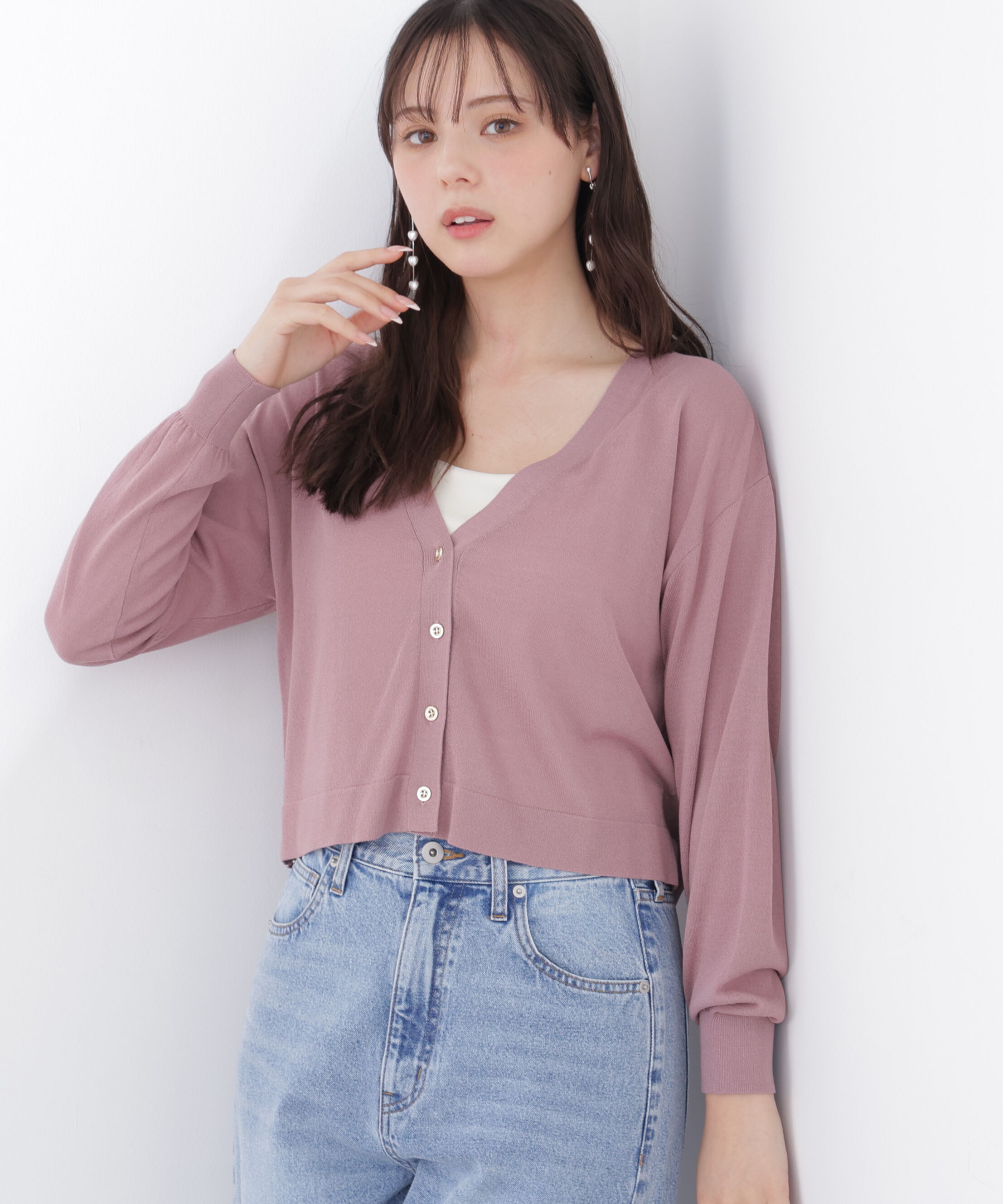 PROPORTION BODY DRESSING「＜UVカット＞シアーカーディガン」|カーディガン|