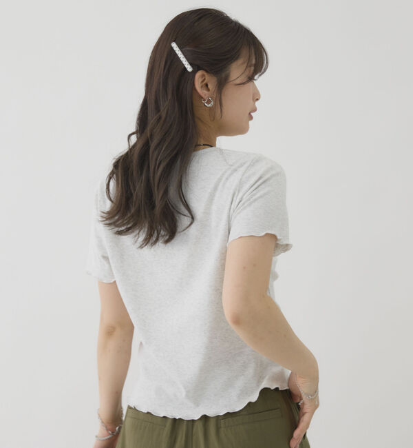 archives「ハーフスリーブフロントタックカットＴＯＰＳ」|Tシャツ・カットソー|