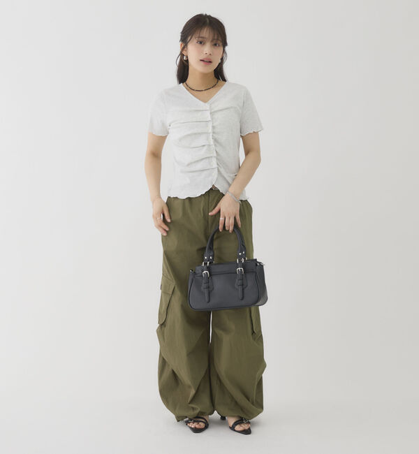 archives「ハーフスリーブフロントタックカットＴＯＰＳ」|Tシャツ・カットソー|