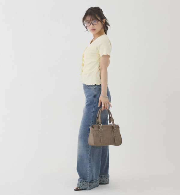 archives「ハーフスリーブフロントタックカットＴＯＰＳ」|Tシャツ・カットソー|