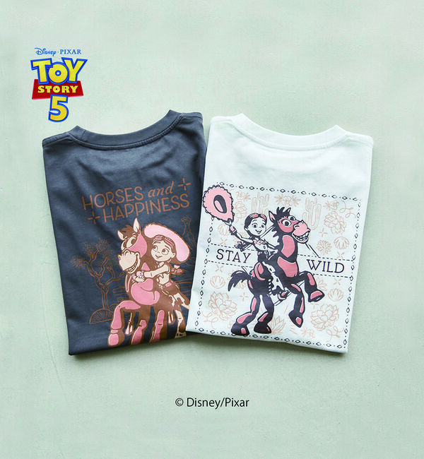 archives「【ＴＯＹ　ＳＴＯＲＹ】ジェシー＆ブルズアイ／プリントＴチャコール」|Tシャツ・カットソー|