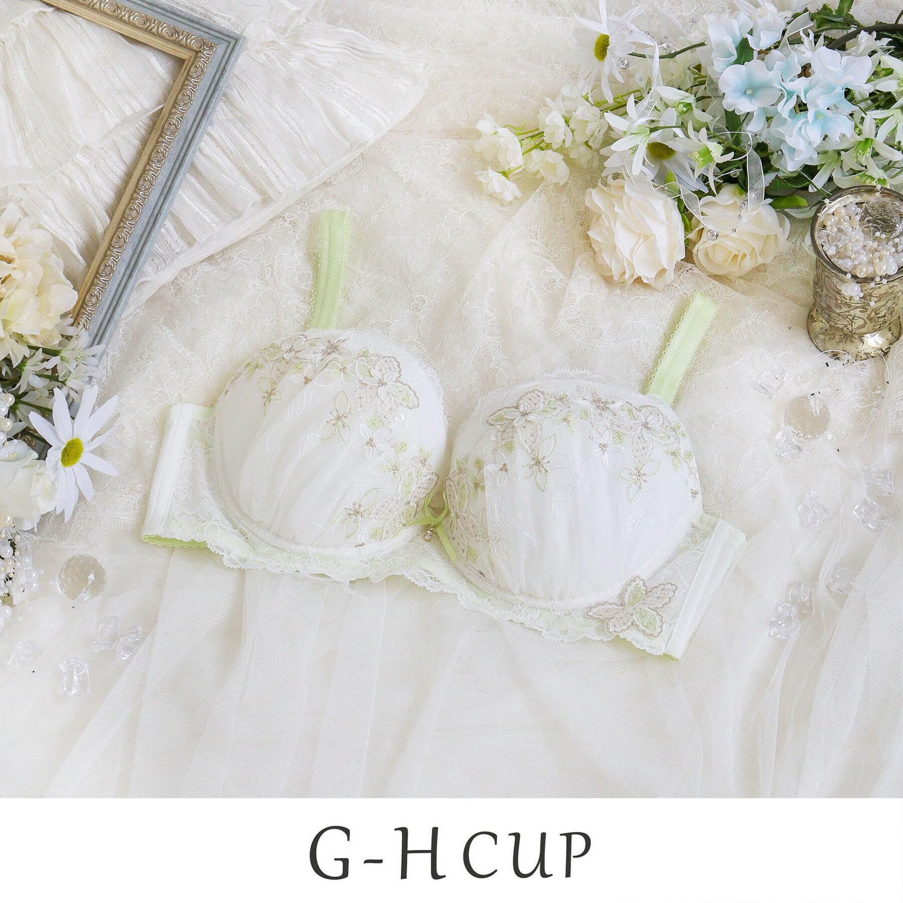 Risa Magli「ソーラ ブラジャー (G-H) ＜Glamor Bra／バストアップタイプ＞」|インナー|ホワイト(001)
