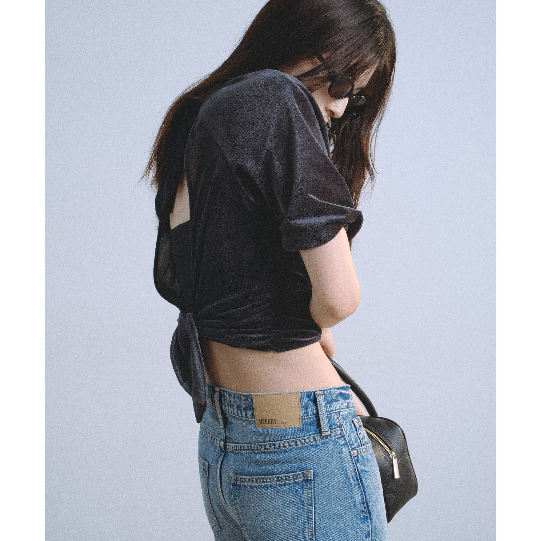 CODE A「velvet ribbon pullover」|シャツ・ブラウス|