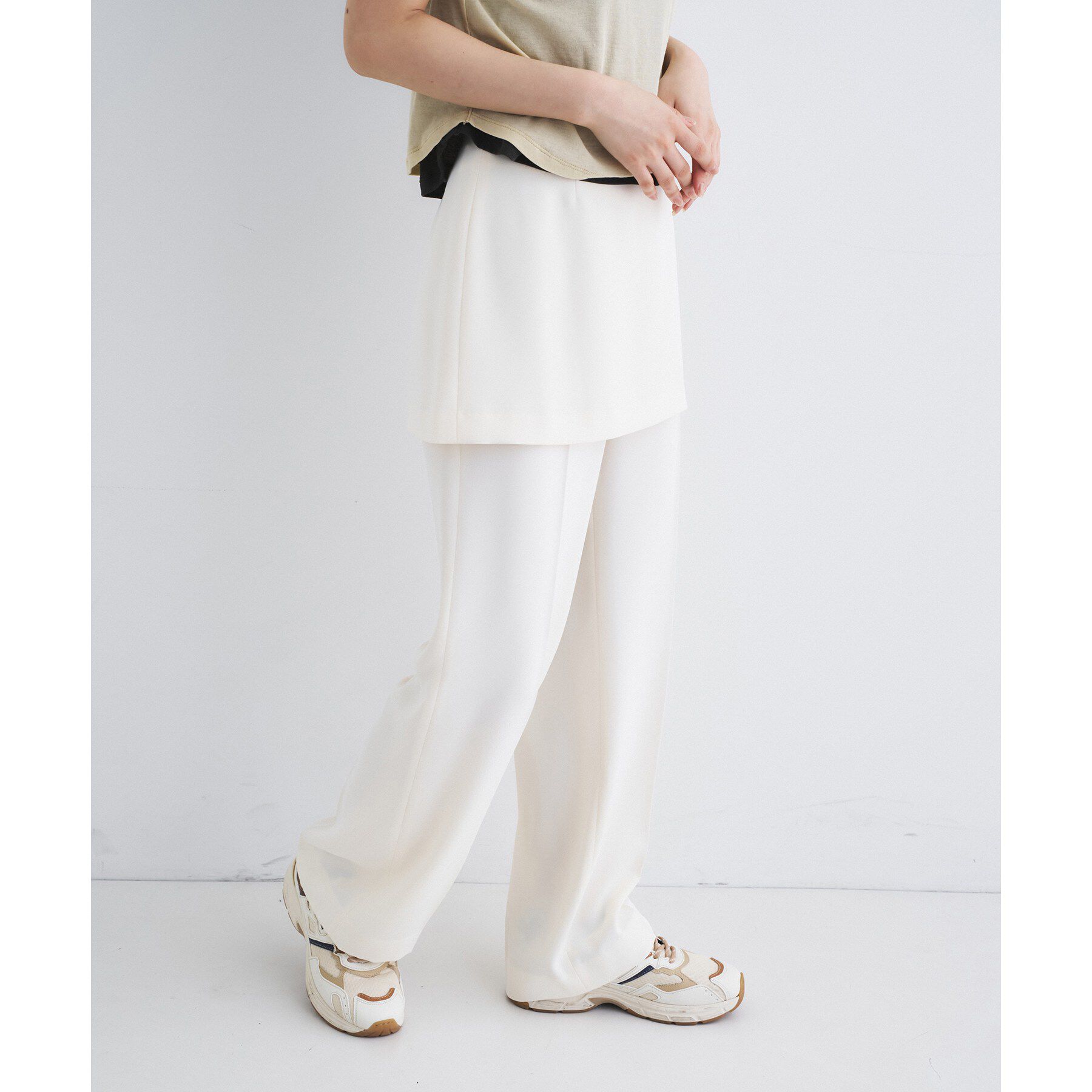 CODE A「layered skirt pants」|その他|