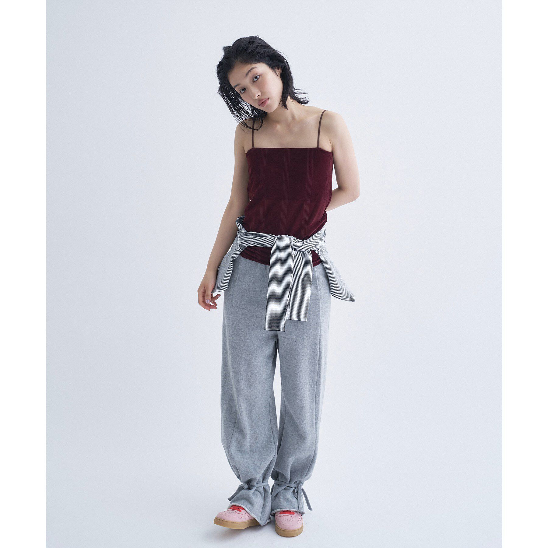 CODE A「【Cup-in】Robert P． Miller｜Flocky bustier」|キャミソール|
