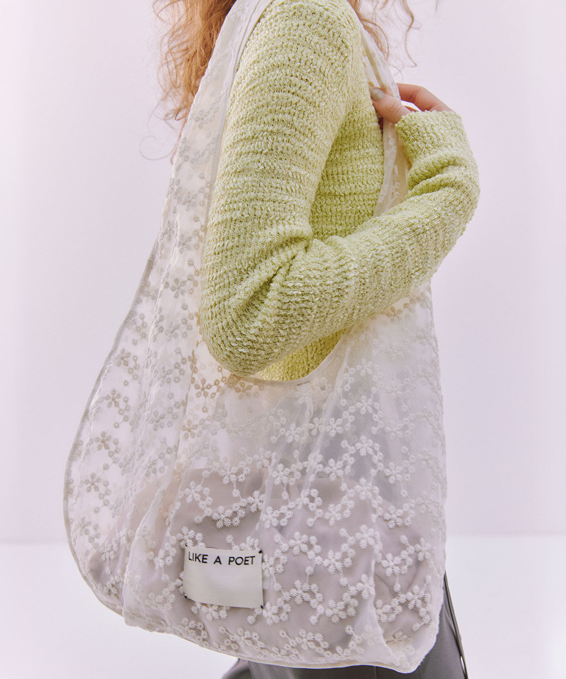 COCO DEAL「刺繍シアートートバッグ」|トートバッグ|オフ