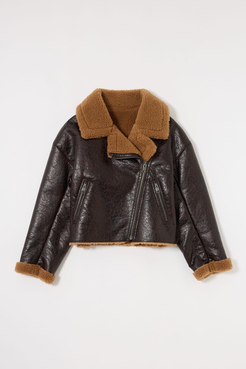 MOUSSY「F/MOUTON B-3」|ブルゾン・スタジャン|
