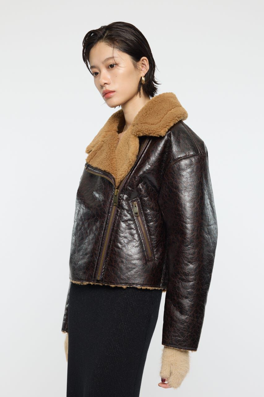MOUSSY「F/MOUTON B-3」|ブルゾン・スタジャン|