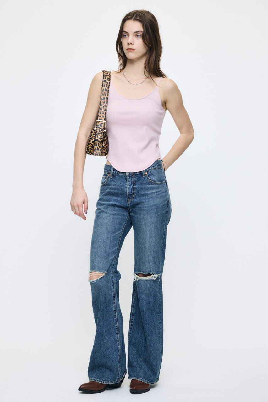 MOUSSY「BACK SCOOPキャミソール」|キャミソール|
