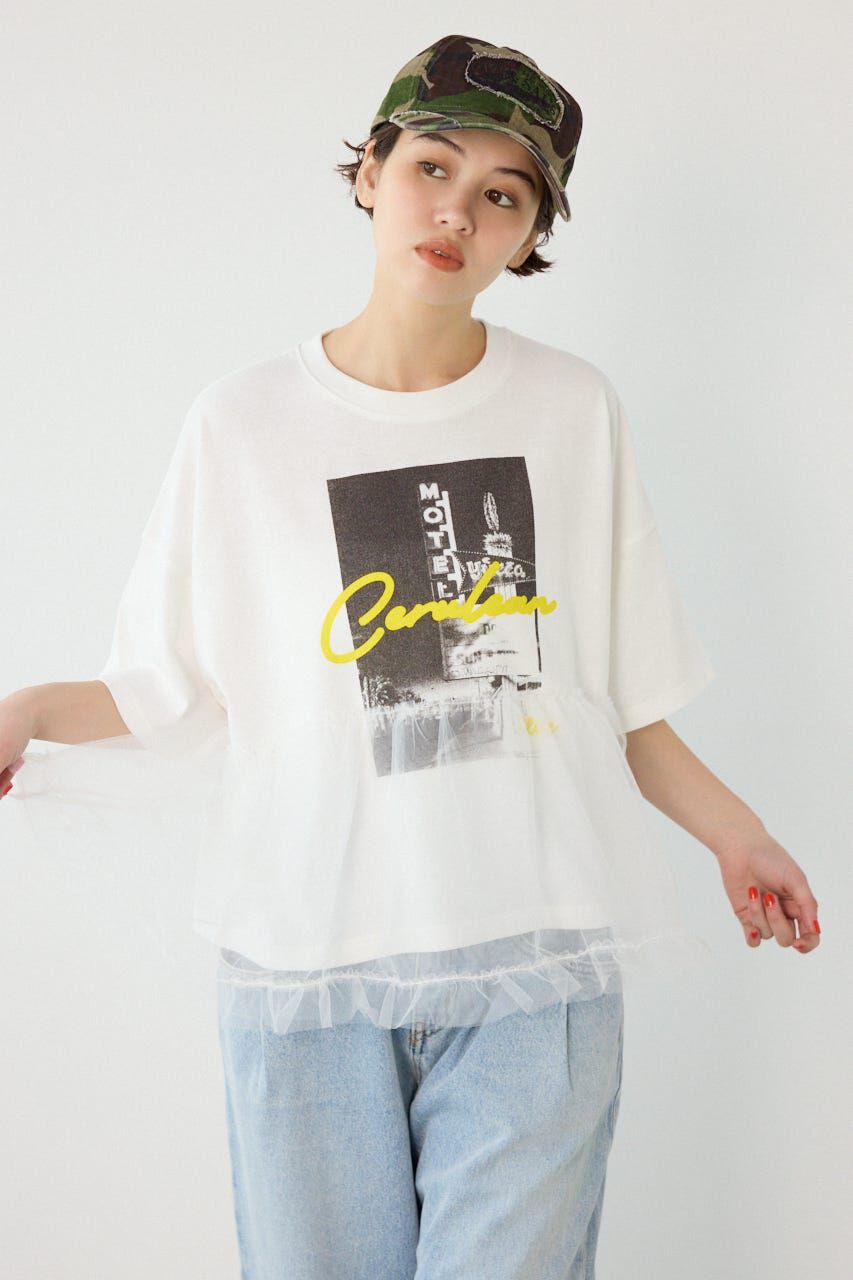 RODEO CROWNS「チュールドッキングトップス」|Tシャツ・カットソー|