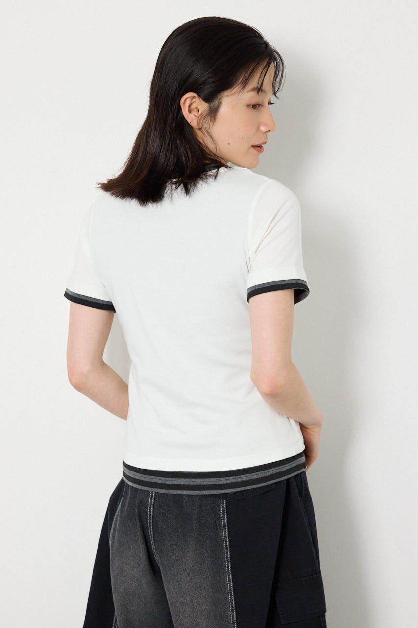 RODEO CROWNS「フェイクレイヤードヘンリーTシャツ」|Tシャツ・カットソー|