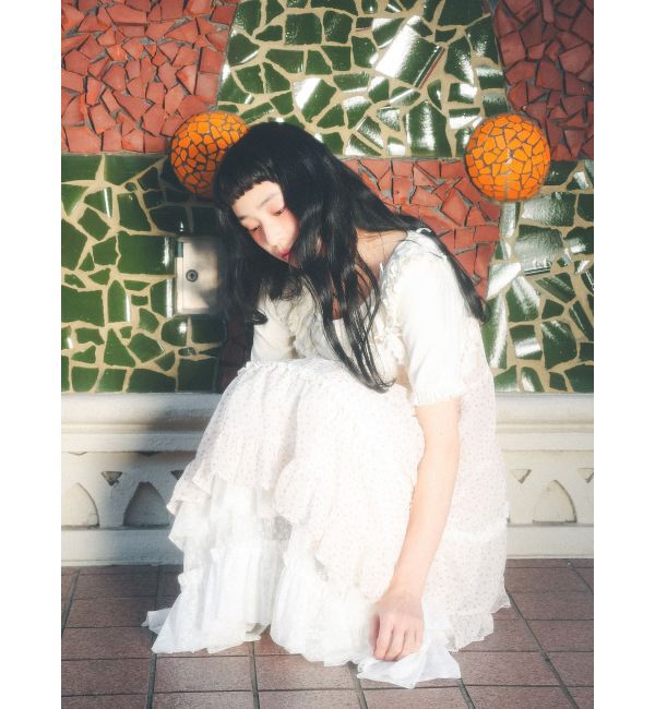 merry jenny「romantic frill summer top」|Tシャツ・カットソー|