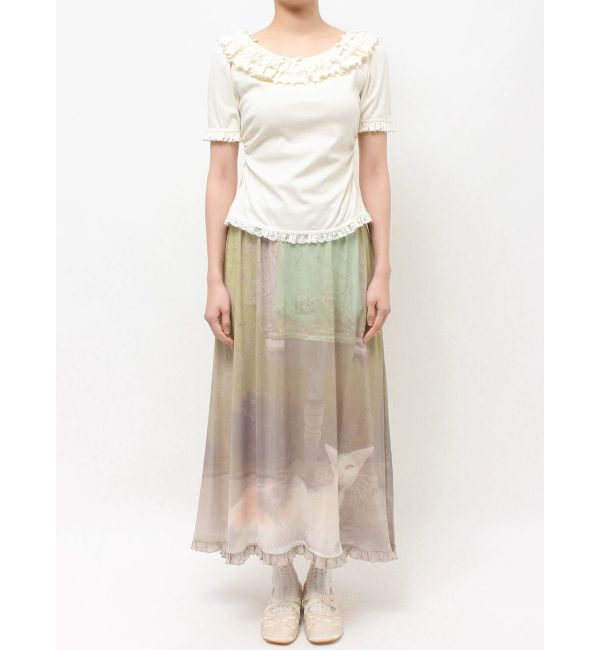 merry jenny「romantic frill summer top」|Tシャツ・カットソー|