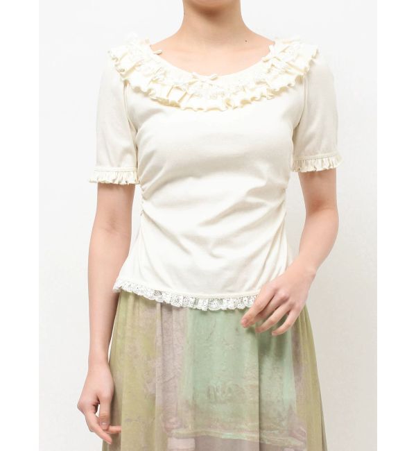merry jenny「romantic frill summer top」|Tシャツ・カットソー|